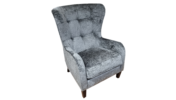 Chair In Titus Charcoal